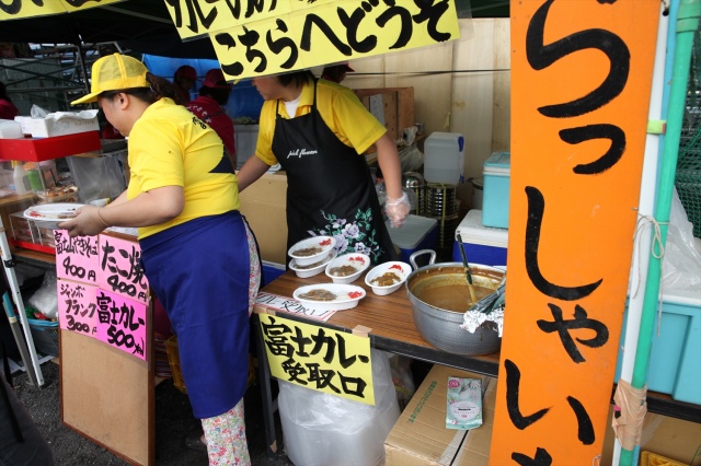 富士総合火力演習 売店 カレー 富士総合火力演習 売店 カレー